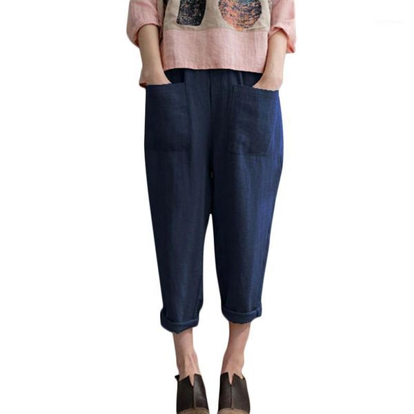 women's pants & capris romacci women loose cotton linen harem casual elastic waist solid pockets ladies cargo pantalon trousers plus si, Black;white
women's pants & capris romacci women loose cotton linen harem casual elastic waist solid pockets ladies cargo pantalon trousers plus si, Black;white