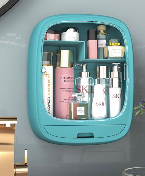 wall hanging makeup storage box drawer-type bathroom organizer abs plastic transparent dustproof cosmetics boxes & bins
wall hanging makeup storage box drawer-type bathroom organizer abs plastic transparent dustproof cosmetics boxes & bins
