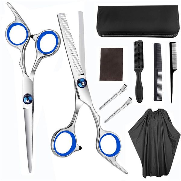 hair scissors 7/10pcs scissor 6 inch barber hairdressing cutting professional shear stainless steel thinning barbershop salon set
hair scissors 7/10pcs scissor 6 inch barber hairdressing cutting professional shear stainless steel thinning barbershop salon set