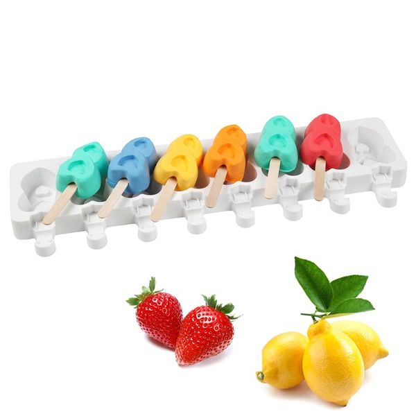 baking moulds 8-cavity small silicone ice cream mold 2 love shape diy homemade popsicle dessert lolly maker reusable tools
baking moulds 8-cavity small silicone ice cream mold 2 love shape diy homemade popsicle dessert lolly maker reusable tools