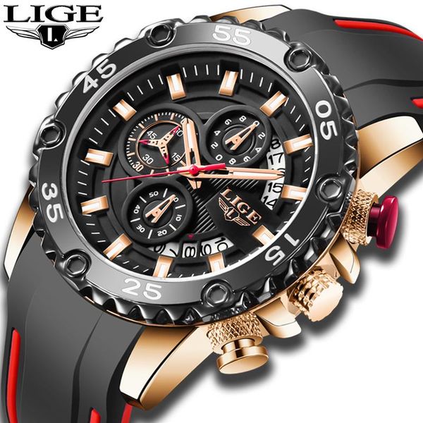 wristwatches lige fashion mens watches men silicone sport watch quartz clock waterproof wristwatch relogio masculino, Slivery;brown
wristwatches lige fashion mens watches men silicone sport watch quartz clock waterproof wristwatch relogio masculino, Slivery;brown