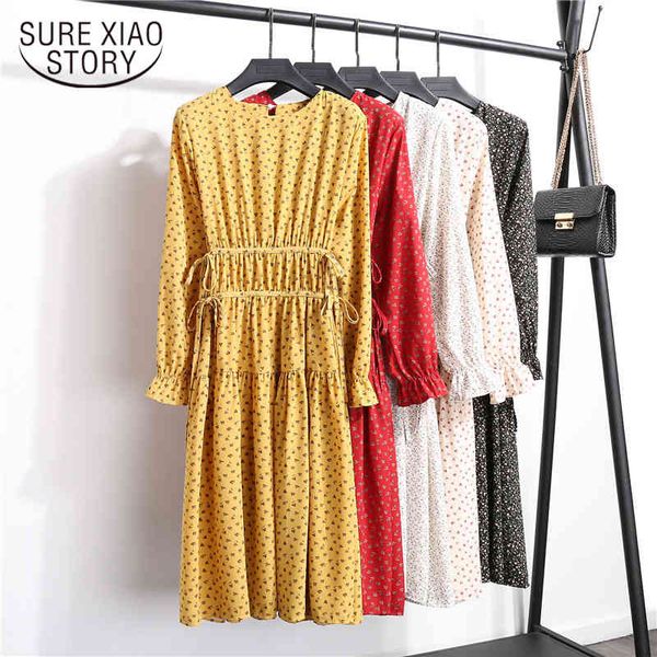 spring fashion summer long sleeve retro crew neck floral print lace-up loose fit slimming chiffon dress female 8693 50 210510, Black;gray
spring fashion summer long sleeve retro crew neck floral print lace-up loose fit slimming chiffon dress female 8693 50 210510, Black;gray