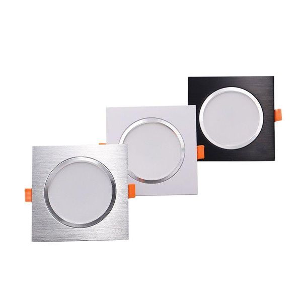 ceiling lights led downlights 3w5w7w9w12w ac85-265v square silver black white lamp down light for kitchen home indoor lighting
ceiling lights led downlights 3w5w7w9w12w ac85-265v square silver black white lamp down light for kitchen home indoor lighting