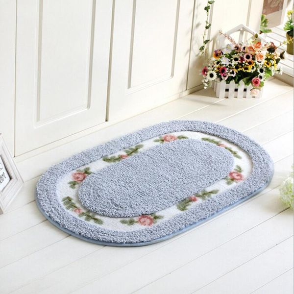 bath mats oval mat pastoral style doormat non-slip floor for batrhroom absorbent entrance bedroom bedside rugs home decor
bath mats oval mat pastoral style doormat non-slip floor for batrhroom absorbent entrance bedroom bedside rugs home decor