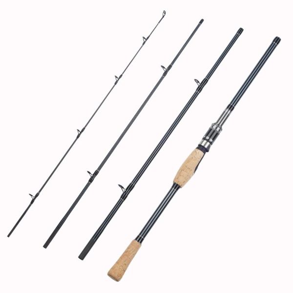 boat fishing rods portable 4 section sea rod casting spinning carbon perch bass carp pole fiber bait travel tackle
boat fishing rods portable 4 section sea rod casting spinning carbon perch bass carp pole fiber bait travel tackle