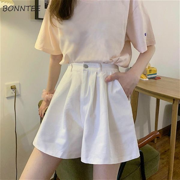women's shorts women straight chic harajuku purple simple leisure mujer short summer stylish all-match pockets daily clothing, White;black
women's shorts women straight chic harajuku purple simple leisure mujer short summer stylish all-match pockets daily clothing, White;black