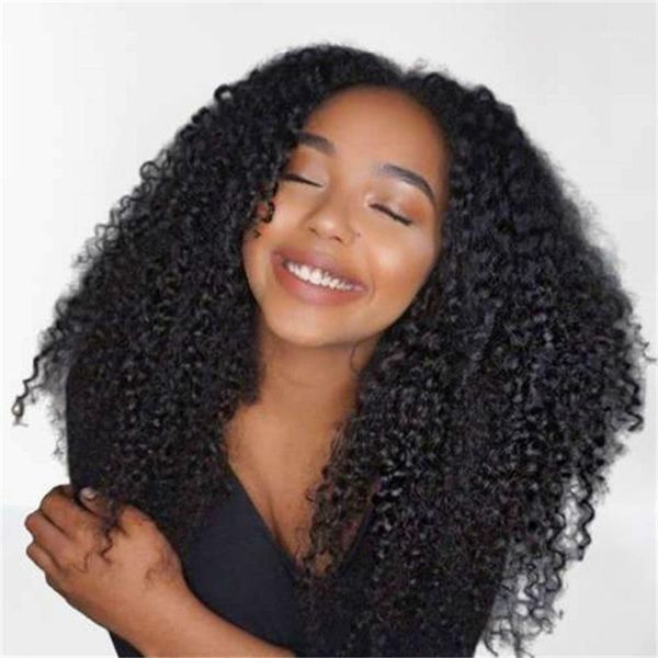 180% density medium length kinky curly t part lace front wig preplucked natural black human hair wigs glueless for women1, Black;brown
180% density medium length kinky curly t part lace front wig preplucked natural black human hair wigs glueless for women1, Black;brown