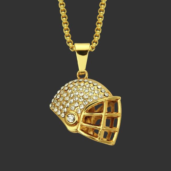 pendant necklaces crystal rugby helmet necklace men sports football out chain friendship pendants gold color hip hop, Silver
pendant necklaces crystal rugby helmet necklace men sports football out chain friendship pendants gold color hip hop, Silver