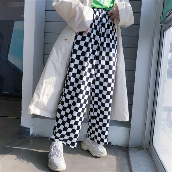 trousers high waist hip women capri hop plaid fun personality vintage checkerboard free, Black;white
trousers high waist hip women capri hop plaid fun personality vintage checkerboard free, Black;white
