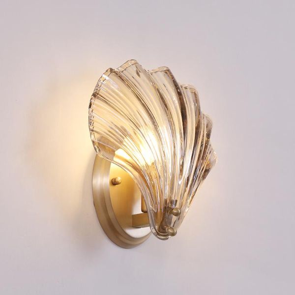 nordic wall lamp led glass shell modern bedroom bedside sconce living background hallway corridor lighting decor light
nordic wall lamp led glass shell modern bedroom bedside sconce living background hallway corridor lighting decor light