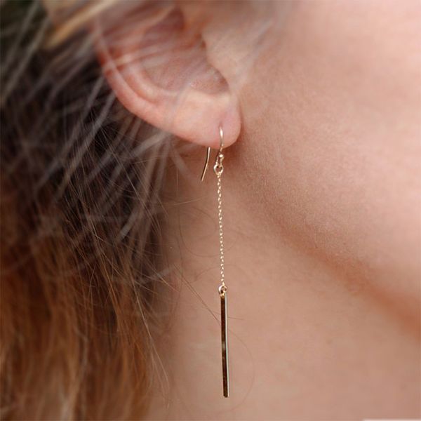 budrovky fashion long stainless steel earrings for women 2020 trend drop dangle earrings fish hoop earrings jewelry wholesaledio chan contac, Silver
budrovky fashion long stainless steel earrings for women 2020 trend drop dangle earrings fish hoop earrings jewelry wholesaledio chan contac, Silver