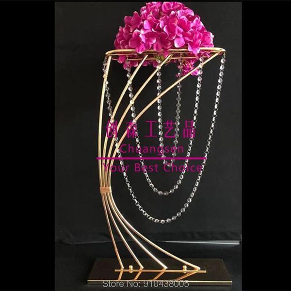 party decoration gold crystal flower stand for christmas decoration,floral arrangement wedding event table centerpiece luxury decor metal
party decoration gold crystal flower stand for christmas decoration,floral arrangement wedding event table centerpiece luxury decor metal