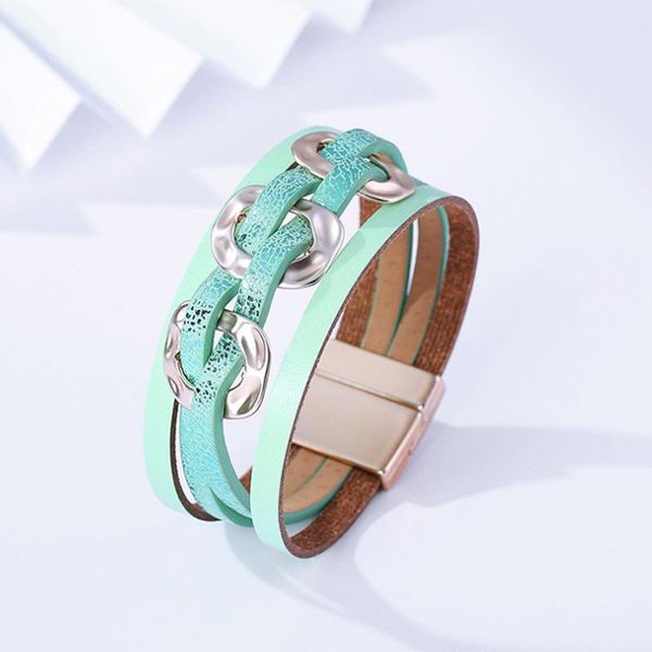 charm bracelets bohemian multilayer leather fashion bracelet geometric wide wrap, Golden;silver
charm bracelets bohemian multilayer leather fashion bracelet geometric wide wrap, Golden;silver
