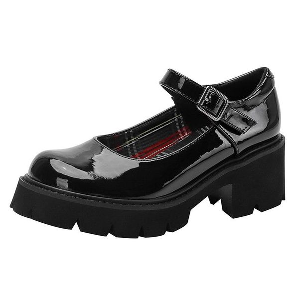 dress shoes mary jane female 2021 summer retro jk uniform leather students thick bottom small size lolita, Black
dress shoes mary jane female 2021 summer retro jk uniform leather students thick bottom small size lolita, Black