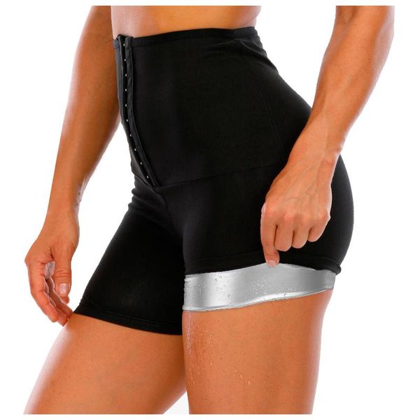 women's shorts summer fashion casual fitness joggers solid denim waist sweaty abdomen running slimming short femme, White;black
women's shorts summer fashion casual fitness joggers solid denim waist sweaty abdomen running slimming short femme, White;black