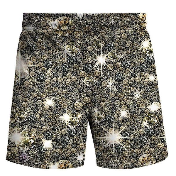 cross-border bright diamond printed men's beach pants shorts breathable casual digital 3d, White;black
cross-border bright diamond printed men's beach pants shorts breathable casual digital 3d, White;black
