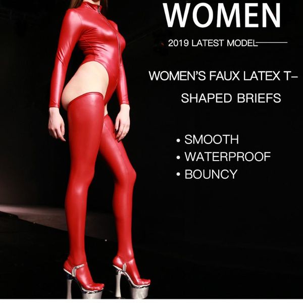 long sleeve bodysuit plus size xxl latex catsuit high cut thong swimwear suit fitness body feminino shaping soild skinny women's jumpsu, Black;white
long sleeve bodysuit plus size xxl latex catsuit high cut thong swimwear suit fitness body feminino shaping soild skinny women's jumpsu, Black;white