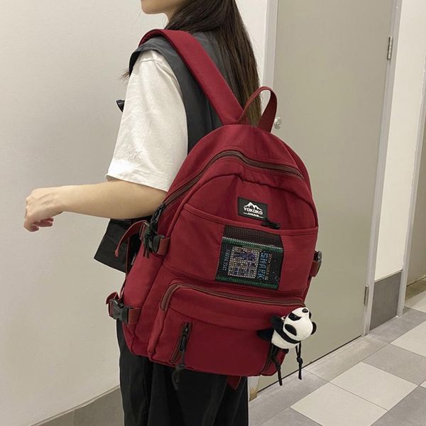 backpack tide brand women backpacks female large capacity tooling ins schoolbag for girls korean harajuku high school student
backpack tide brand women backpacks female large capacity tooling ins schoolbag for girls korean harajuku high school student