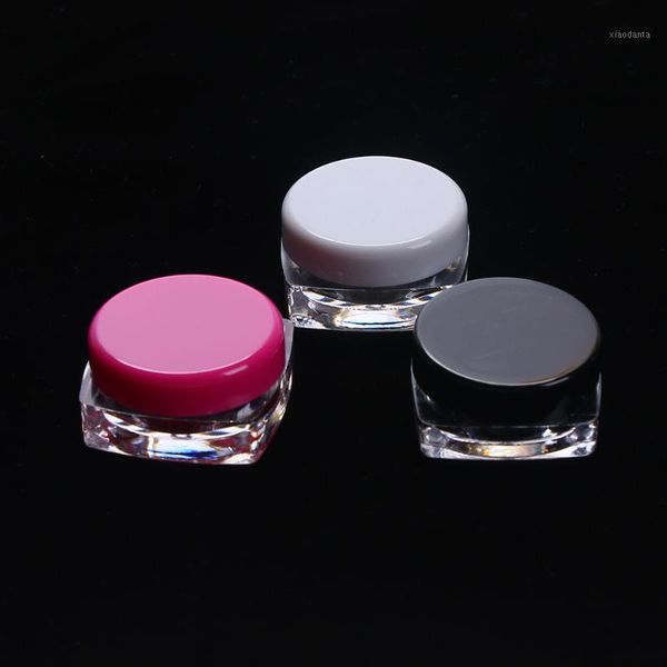 storage bottles & jars 10 pcs 3g cosmetic empty jar pot eyeshadow lip face cream sample container plastic makeup box case
storage bottles & jars 10 pcs 3g cosmetic empty jar pot eyeshadow lip face cream sample container plastic makeup box case