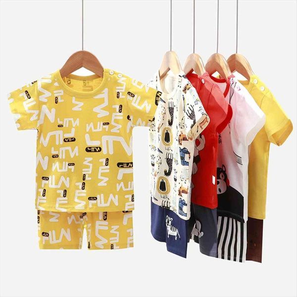 childrens short sleeved suits,summer clothes baby boys dinosaur tshirts cotton shorts set girls casual pajamas outfits suit, White
childrens short sleeved suits,summer clothes baby boys dinosaur tshirts cotton shorts set girls casual pajamas outfits suit, White