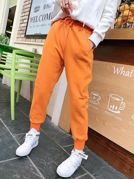 women's pants & capris winter velvet thick warm casual korean trousers candy color harem simple sweatpants, Black;white
women's pants & capris winter velvet thick warm casual korean trousers candy color harem simple sweatpants, Black;white