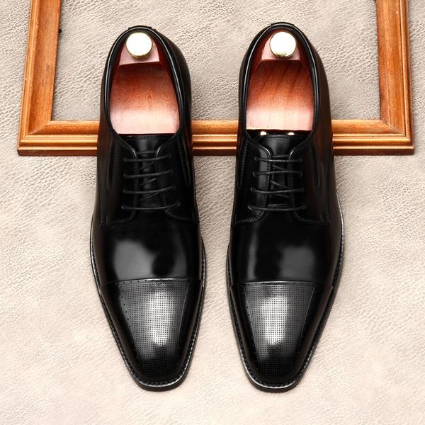 dress shoes mens formal genuine leather oxford for men black coffee color wedding business laces brogues
dress shoes mens formal genuine leather oxford for men black coffee color wedding business laces brogues