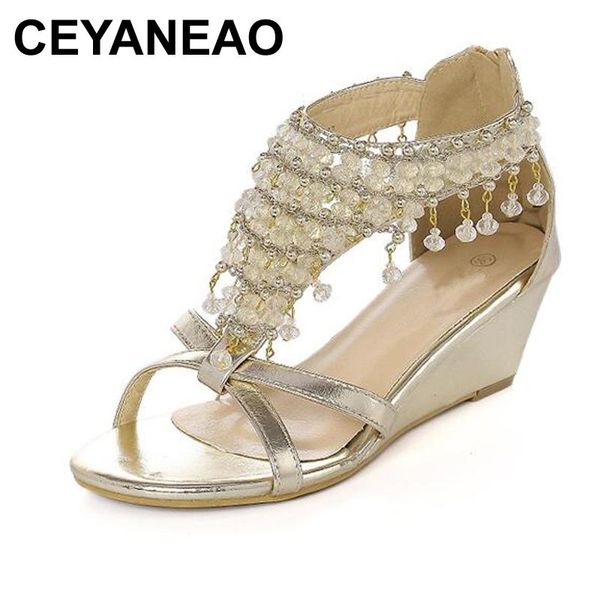 dress shoes ceyaneaogold / silver crystal wedges sandals summer woman chain beads open toe 2021 beaded pendant women's, Black
dress shoes ceyaneaogold / silver crystal wedges sandals summer woman chain beads open toe 2021 beaded pendant women's, Black