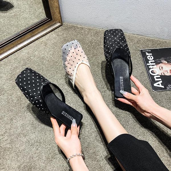 slippers flat shoes female flock mules for women lace pointed toe low pantofle ladies' cover slides fretwork pu rubber hidq, Black
slippers flat shoes female flock mules for women lace pointed toe low pantofle ladies' cover slides fretwork pu rubber hidq, Black