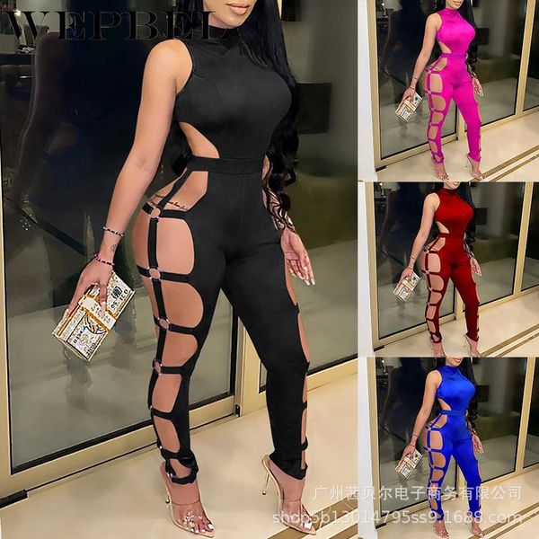 mandylandy women hollow out skinny playsuit casual lady sleeveless backless stretch jumpsuit female romper overalls women's jumpsuits &, Black;white
mandylandy women hollow out skinny playsuit casual lady sleeveless backless stretch jumpsuit female romper overalls women's jumpsuits &, Black;white