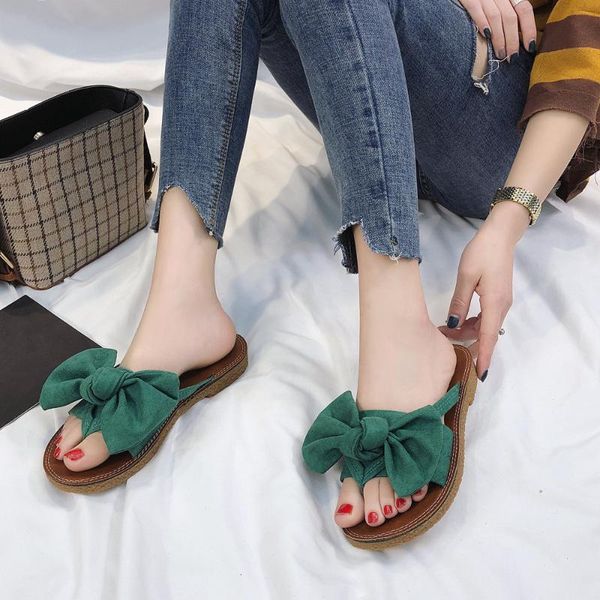 slippers women shoes fashion solid color bow tie flat heel sandals slipper beach pantoufle femme chaussures femmes t nouveau 2021, Black
slippers women shoes fashion solid color bow tie flat heel sandals slipper beach pantoufle femme chaussures femmes t nouveau 2021, Black