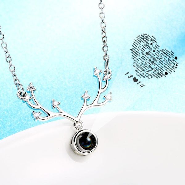 pendant necklaces all the way there is you necklace projection clavicle chain fashionable and simple valentine's day gift for girlfrien, Silver
pendant necklaces all the way there is you necklace projection clavicle chain fashionable and simple valentine's day gift for girlfrien, Silver