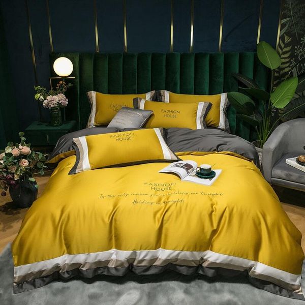 bedding sets home-2021-elegant yellow color egyptian cotton set king duvet cover and pillow cases
bedding sets home-2021-elegant yellow color egyptian cotton set king duvet cover and pillow cases