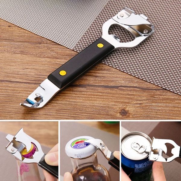 household beer bottle opener multifunctional creative stainls steel can beverage
household beer bottle opener multifunctional creative stainls steel can beverage