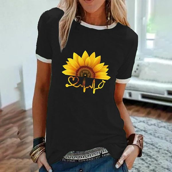 women's blouses & shirts black for female blusas mujer de moda 2021 summer fashion shirt casual short-sleeved printed, White
women's blouses & shirts black for female blusas mujer de moda 2021 summer fashion shirt casual short-sleeved printed, White