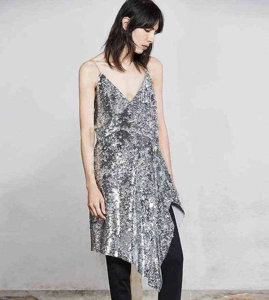 women's clothing casual dresses dinner party v-neck suspender sequin dr's irregular medium length skirt, Black;gray
women's clothing casual dresses dinner party v-neck suspender sequin dr's irregular medium length skirt, Black;gray
