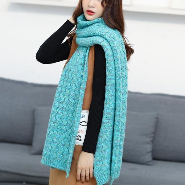 hats, scarves & gloves sets 2021 women's autumn and winter thick korean mohair line dyed yarn scarf thickened widened lengthened couple, Blue;gray
hats, scarves & gloves sets 2021 women's autumn and winter thick korean mohair line dyed yarn scarf thickened widened lengthened couple, Blue;gray