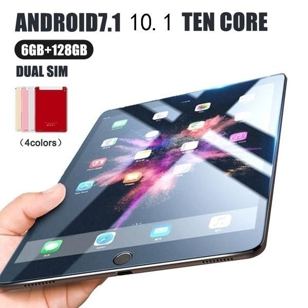 tablet pc 2021 10.1 inches / 6g+128gb /android 9.0 /wifi+gps/dual card dual camera/10 core/ 4g wifi call phone
tablet pc 2021 10.1 inches / 6g+128gb /android 9.0 /wifi+gps/dual card dual camera/10 core/ 4g wifi call phone