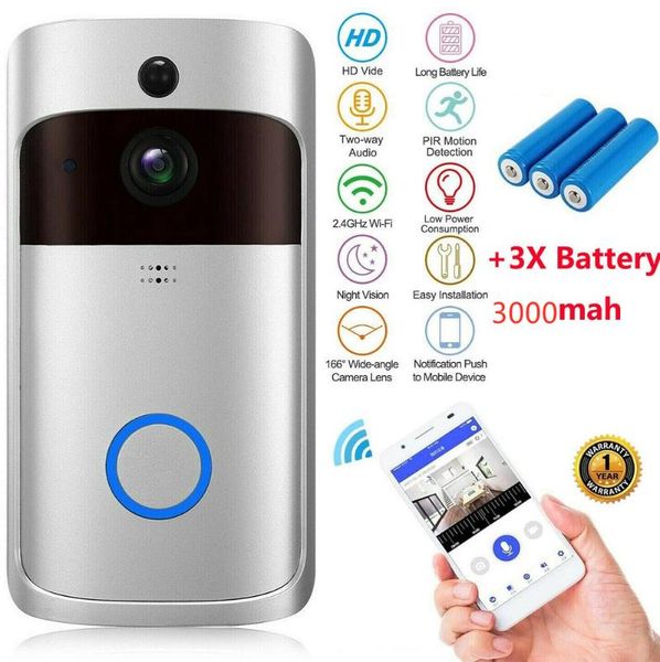 smart doorbell camera wifi wireless call intercom video for apartments door bell night vision phone home security cameras doorbells
smart doorbell camera wifi wireless call intercom video for apartments door bell night vision phone home security cameras doorbells
