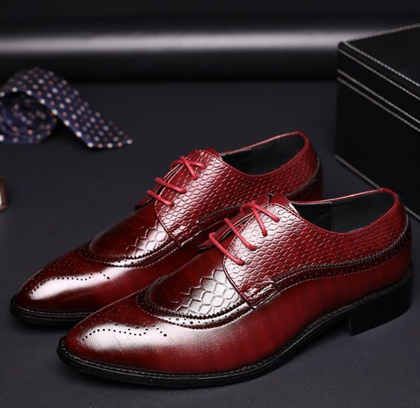 luxurys dress shoes men spring autumn business office style leather fashion formal shoe wedding footwear, Black
luxurys dress shoes men spring autumn business office style leather fashion formal shoe wedding footwear, Black