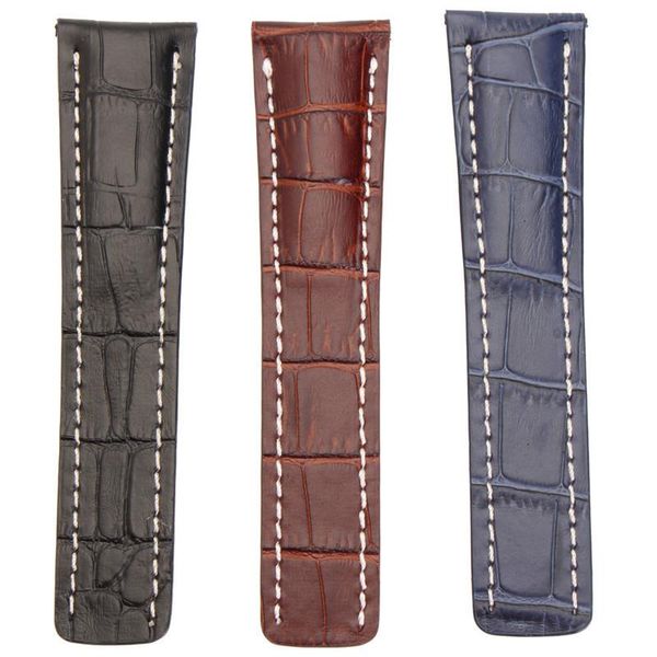 watch bands 24mm genuine leather strap replaceable soft waterproof band multicolor with screw accessories tools, Black;brown
watch bands 24mm genuine leather strap replaceable soft waterproof band multicolor with screw accessories tools, Black;brown