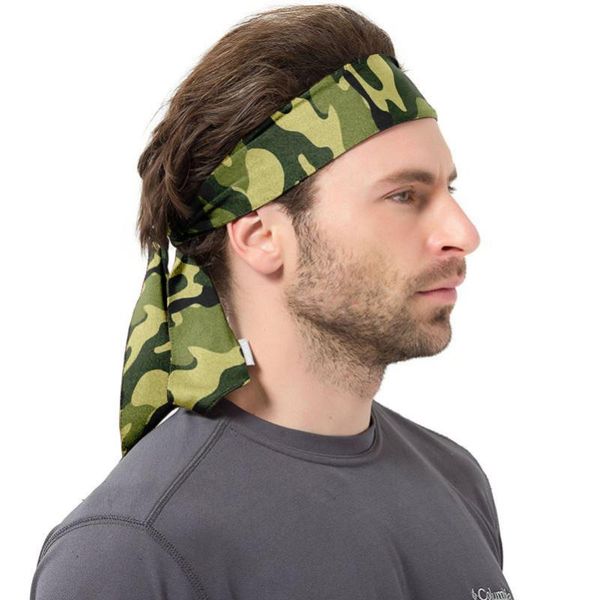 camouflage sports head band for men outdoor cycling running tennis absorbent sweat headband fitness compression hair elbow & knee pads, Black;gray
camouflage sports head band for men outdoor cycling running tennis absorbent sweat headband fitness compression hair elbow & knee pads, Black;gray