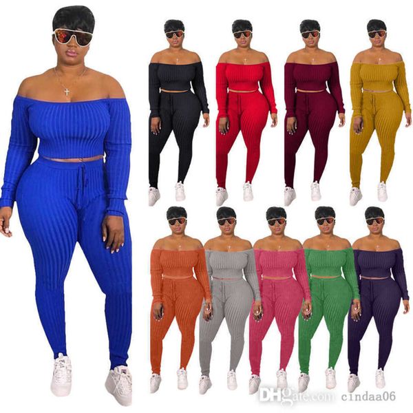 designer women tracksuits off shoulder outfits hoodies leggings two piece pants sets trousers bodycon crop plus sizes fall, Black
designer women tracksuits off shoulder outfits hoodies leggings two piece pants sets trousers bodycon crop plus sizes fall, Black