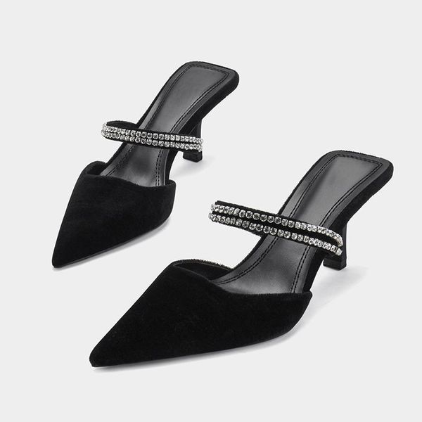 pointed toe shoes glitter slides slippers heels mules for women 2021 flock beige heeled sandals jelly high black thin velvet pum
pointed toe shoes glitter slides slippers heels mules for women 2021 flock beige heeled sandals jelly high black thin velvet pum