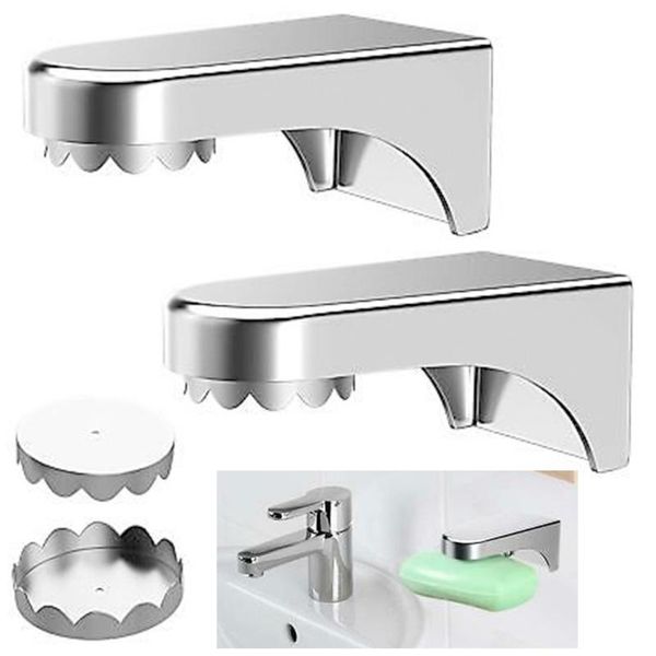soap dishes 2pcs stainless steel adhesive bath magnetic holder wallmounted storage rack sponge container rustproof
soap dishes 2pcs stainless steel adhesive bath magnetic holder wallmounted storage rack sponge container rustproof