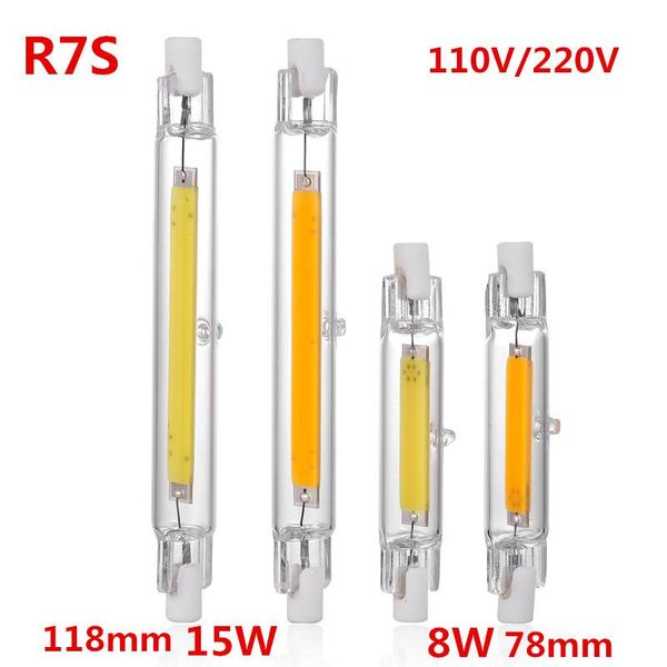 bulbs super bright dimmable r7s cob led bulb glass tube replacement halogen spotlight 78mm 118mm ac 110v 220v energy-saving lighting
bulbs super bright dimmable r7s cob led bulb glass tube replacement halogen spotlight 78mm 118mm ac 110v 220v energy-saving lighting