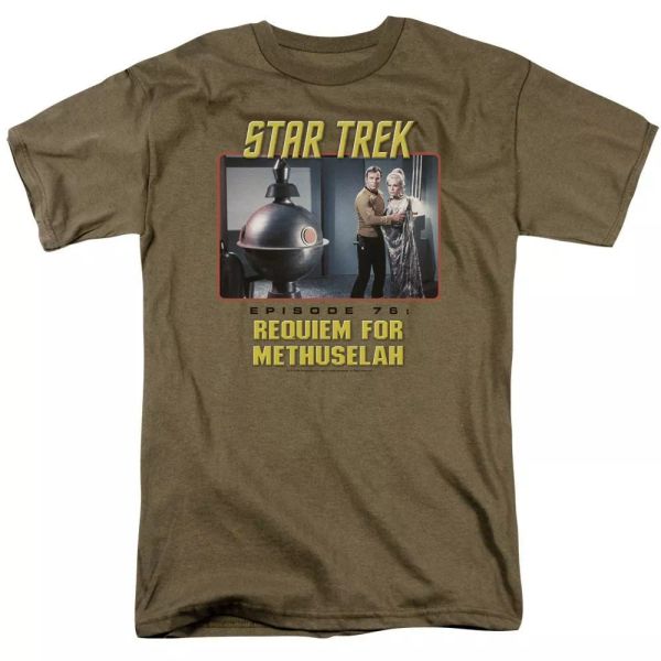 star trek original requiem for methuselah tv show t-shirt sizes s-3x new, White;black
star trek original requiem for methuselah tv show t-shirt sizes s-3x new, White;black