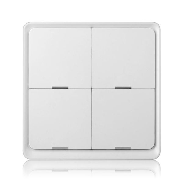 smart home control tuya wireless sticker 4-way panel scene button switch + gateway & accessories switches
smart home control tuya wireless sticker 4-way panel scene button switch + gateway & accessories switches