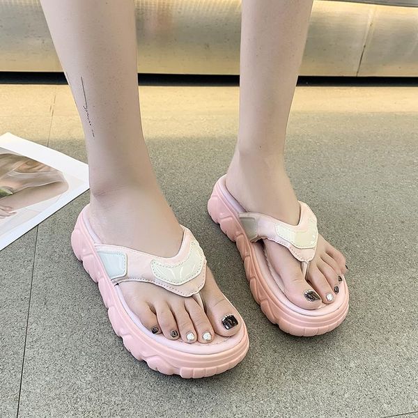 flip flops women thick sole slides summer platform slippers outdoor leisure open toe white pink mujer, Black
flip flops women thick sole slides summer platform slippers outdoor leisure open toe white pink mujer, Black