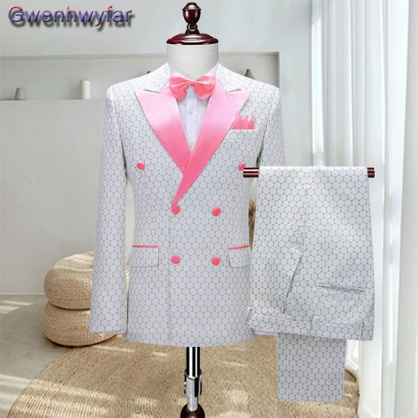 gwenhwyfar custom made peaked lapel suit for men terno slim groom tuxedo 3 piece wedding male masculino jacket+pant+vest+bow tie men's, White;black
gwenhwyfar custom made peaked lapel suit for men terno slim groom tuxedo 3 piece wedding male masculino jacket+pant+vest+bow tie men's, White;black
