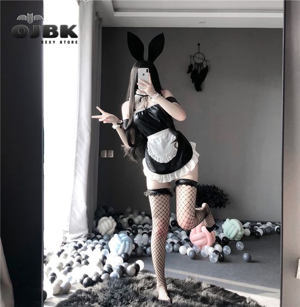 ojbk black bunny girl cosplay costumes erotic gothic lingerie for women french maid outfit babby doll outfit 11pcs set, Black;white
ojbk black bunny girl cosplay costumes erotic gothic lingerie for women french maid outfit babby doll outfit 11pcs set, Black;white